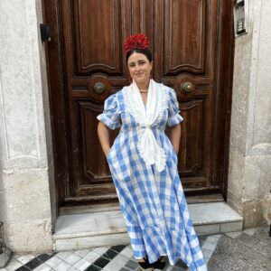 Bata Rociera Carmen Celeste