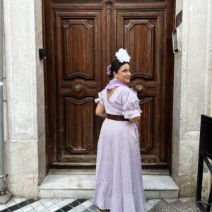 Bata Rociera Lola Lila