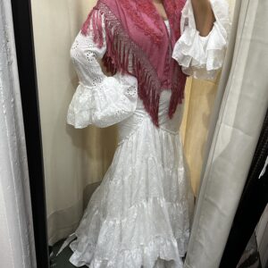 Vestido perforado