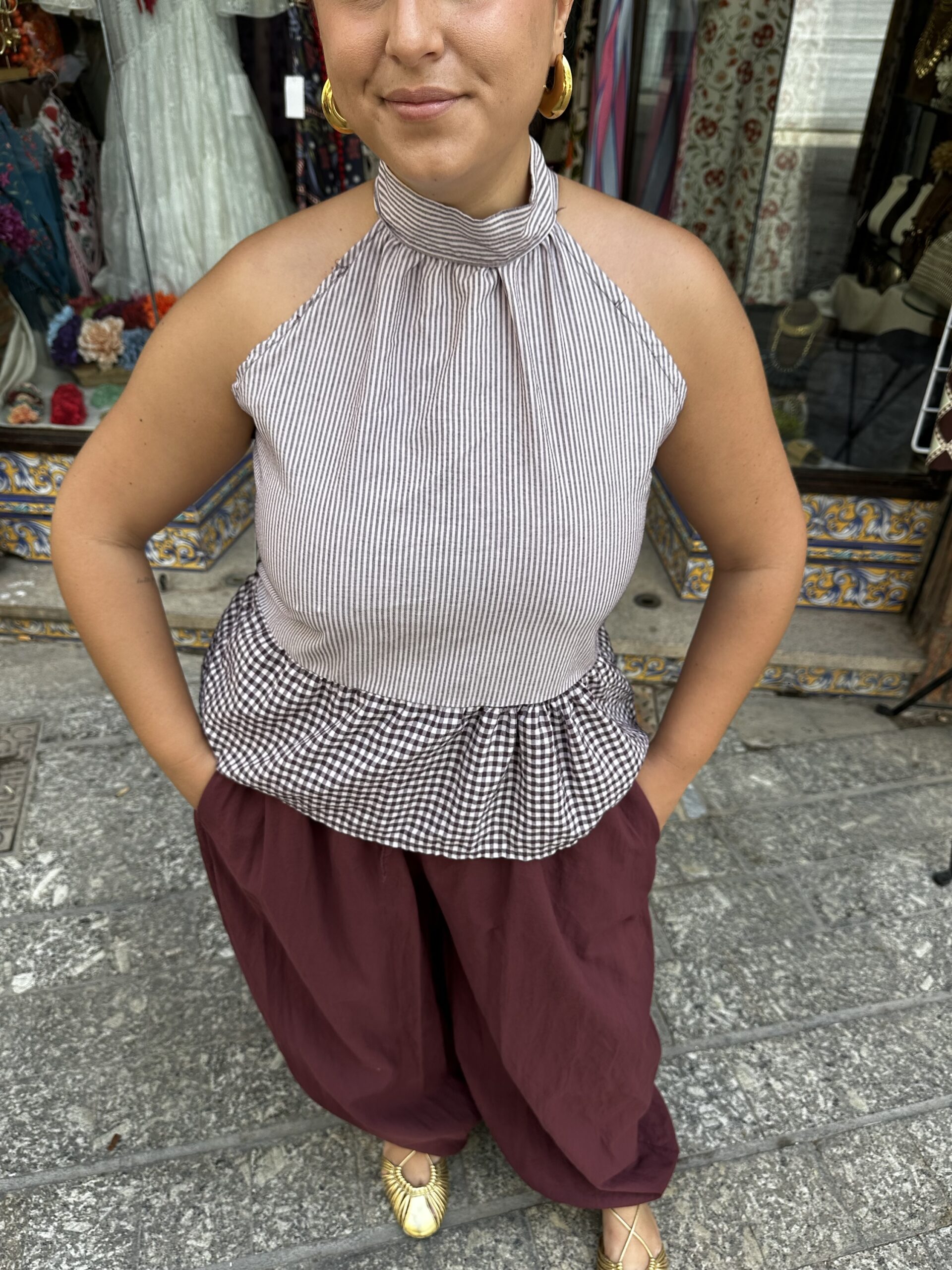 Blusa Paula amarilla - Imagen 2